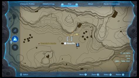 The Popla Foothills Skyview Tower is located along the southern end of Hyrule, south, southeast from Lookout Landing, along the northern edge of the Faron region. You’ll probably want to complete the Hyrule Field Skyview Tower to the northwest first, so the map is unveiled all the way down to the edge of the Faron region.